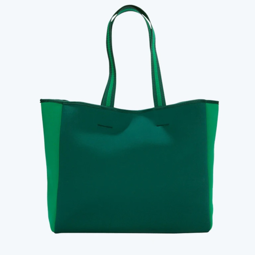 Summersalt Neoprene Beach Tote (Blue/Green)